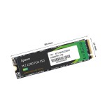 Apacer AS2280P4 1TB M.2 NVME SSD #AP1TBAS2280P4-1