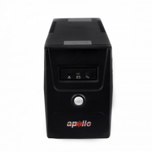 Apollo KS-1065F 650VA UPS, Standard Backup 15-Mins, 1-Year Warranty