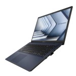 ASUS ExpertBook B1 B1502CBA Laptop, Core i5-1235U, 8GB DDR4 3200MHz, 512GB M.2 NVME, 15.6" FHD, LAN, FREE DOS, Star Black