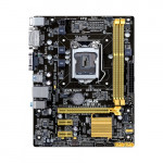 Asus H81M-K Motherboard, Intel 4th Gen., Socket 1150, DVI, SATA, 6Gb/s, USB3.0, 2 DDR3, 3Y
