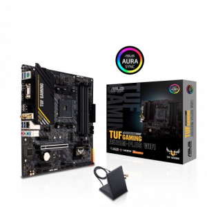 Asus TUF GAMING A520M-PLUS WI-FI AM4 AMD Micro ATX Motherboard, 3-Years Warranty