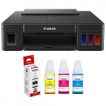 Canon Pixma G1010 Single Function Ink Tank Colour Printer, 1-Year Warranty