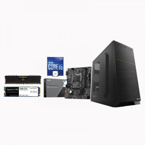 Intel Core i5 10th Gen. Customized Desktop PC, 8GB DDR4 Ram, 128GB M.2 NVME SSD, 3-Years Warranty