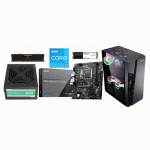 Intel Core i3 12th Gen. Customized Desktop PC, H610 Chipset, 8GB DDR4 Ram, 128GB M.2 NVME SSD, 3-Years Warranty