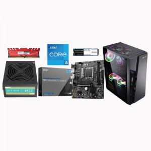 Intel Core i5 12th Gen. Customized Desktop PC, 8GB DDR4 Ram, 128GB SSD, 3-Years Warranty