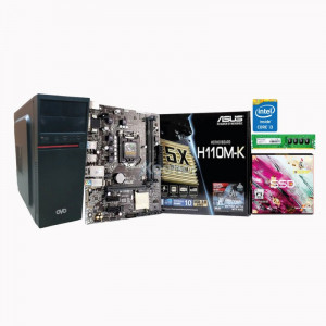 Intel Core i3 6th Gen. Customized Desktop PC,  4GB Ram, 128GB SSD, 1-Year Warranty