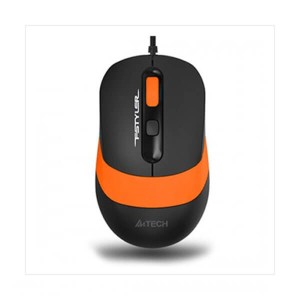 A4TECH FM10 FSTYLER WIRED Mouse, USB, Black-Orange