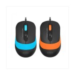 A4TECH FM10 FSTYLER WIRED Mouse, USB, Black-Orange