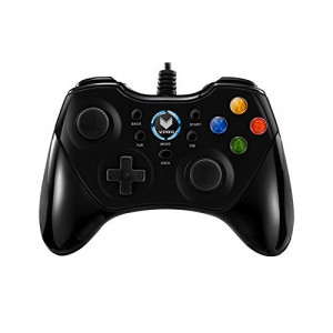 Rapoo V600 Ergonomic Vibration Shock Controller Gamepad, 1-Year Warranty
