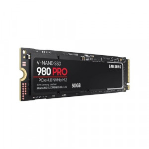 Samsung 980 Pro 500GB PCIe 4.0 M.2 NVMe SSD, 3-Years Warranty