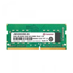 Transcend DDR4 8GB 3200MHz Laptop RAM, JM3200HSE-16G, PLT