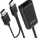 Unitek Y-278 USB Extension Cable 10M with Extra USB Power Cable