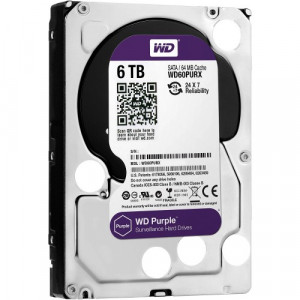 Western Digital 6TB 3.5" Purple HDD, 2-Years Warranty